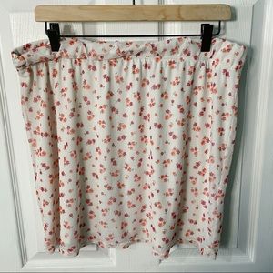 Rue21 ~ Marci Mesh Mini Skirt - Ditsy Floral Print // Plus Size 2X
